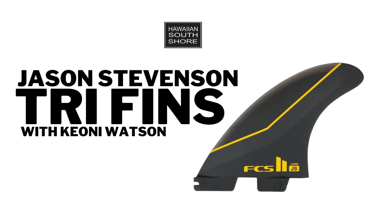 FCS II Jason Stevenson Tri Fins 2023 Release - YouTube