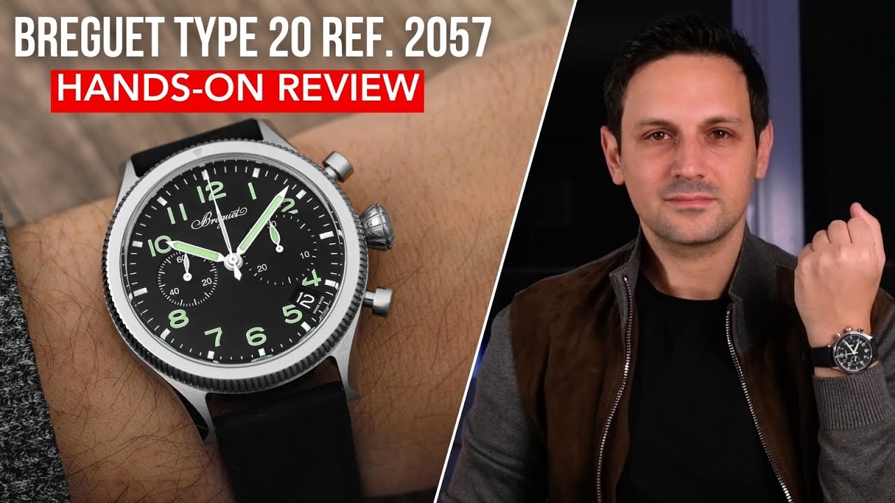 Hands-On Review of the Breguet Type 20 Chronograph 2057 - YouTube