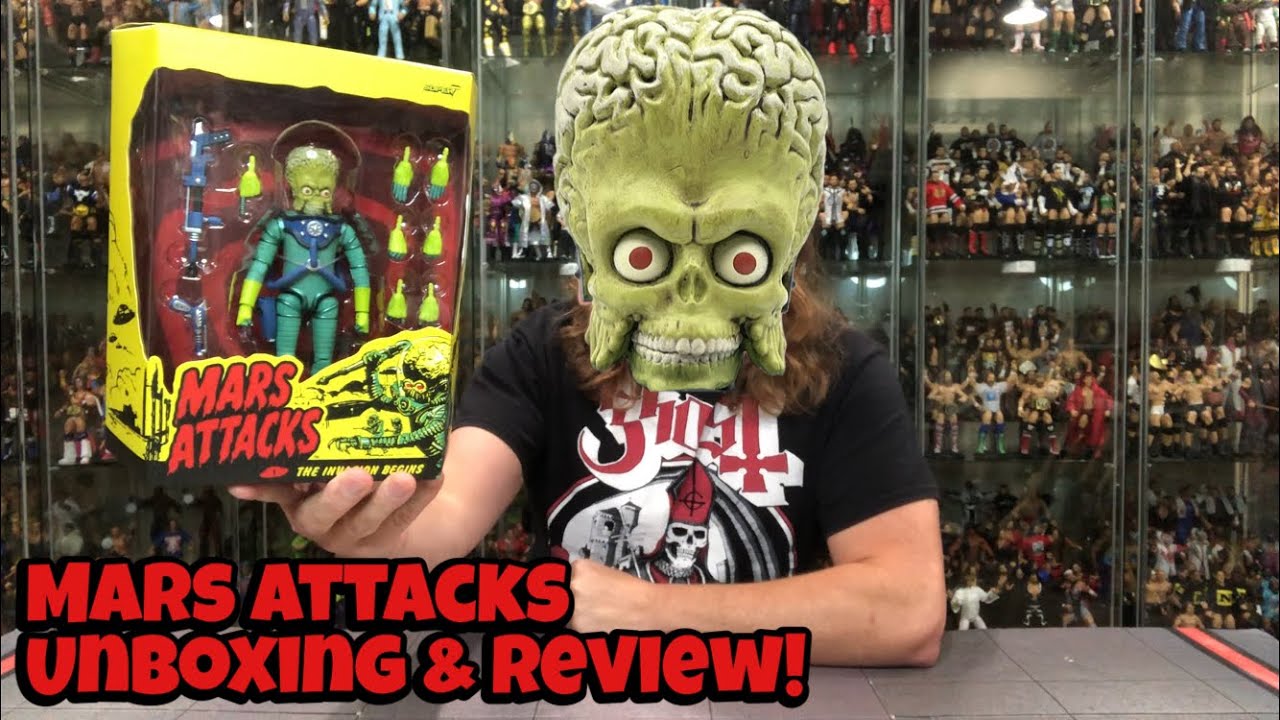 Mars Attacks Super 7 Ultimate Unboxing & Review! - YouTube