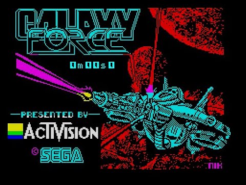 ZX Spectrum Longplay [176] Galaxy Force - YouTube