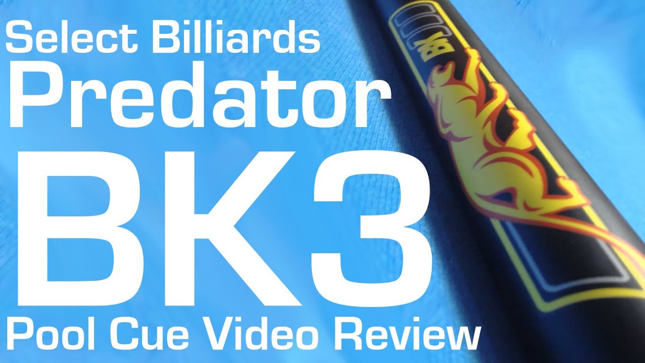 Predator BK3 Break Cue - Select Billiards Video Review - YouTube