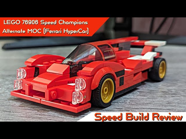 LEGO 76906 Speed Champions Alternate MOC (Ferrari Hypercar) - LEGO