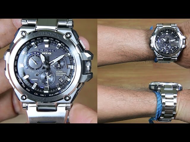 CASIO G-SHOCK MTG-G1000D-1A2 GPS & SAPPHIRE GLASS - UNBOXING - YouTube