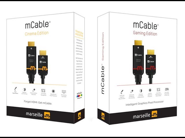 The difference between mCable Cinema and Gaming Editions - YouTube