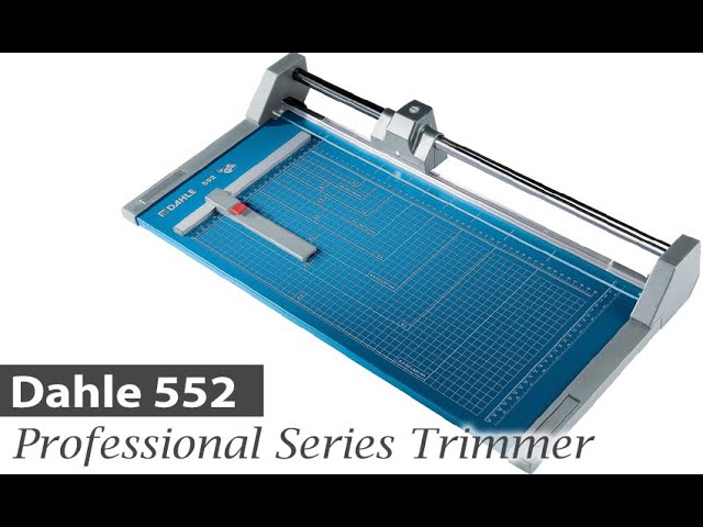 Dahle 552 Professional Rolling Trimmer - YouTube