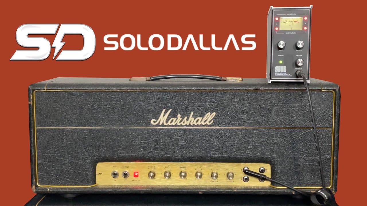 Solodallas Schaffer Replica - 1976 Marshall 50W Bass - ES335 - YouTube