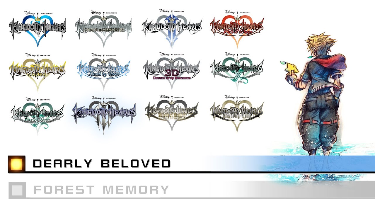 オルゴール】KINGDOM HEARTS/Dearly Beloved 1時間耐久BGM - YouTube