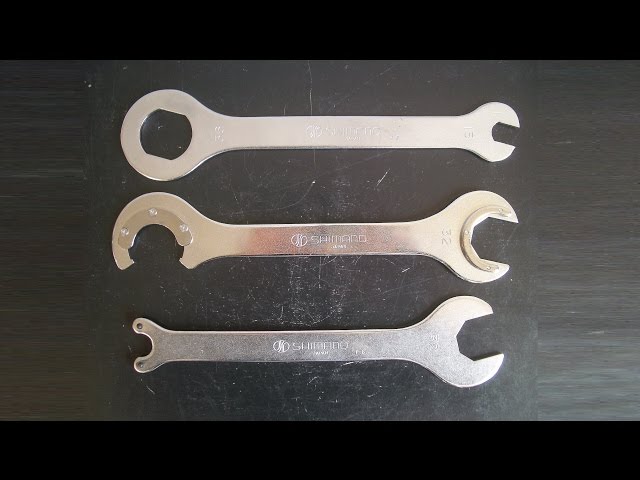 SHIMANO シマノ 3点スパナセット（TL−FC30）自転車用工具 - YouTube
