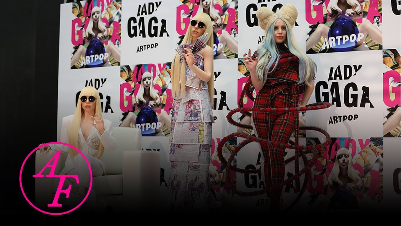 Lady Gaga - ARTPOP Japan Press Conference with Gagadolls (December