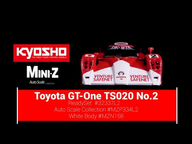 KYOSHO MINI-Z Toyota GT-One TS020 No.2 - YouTube