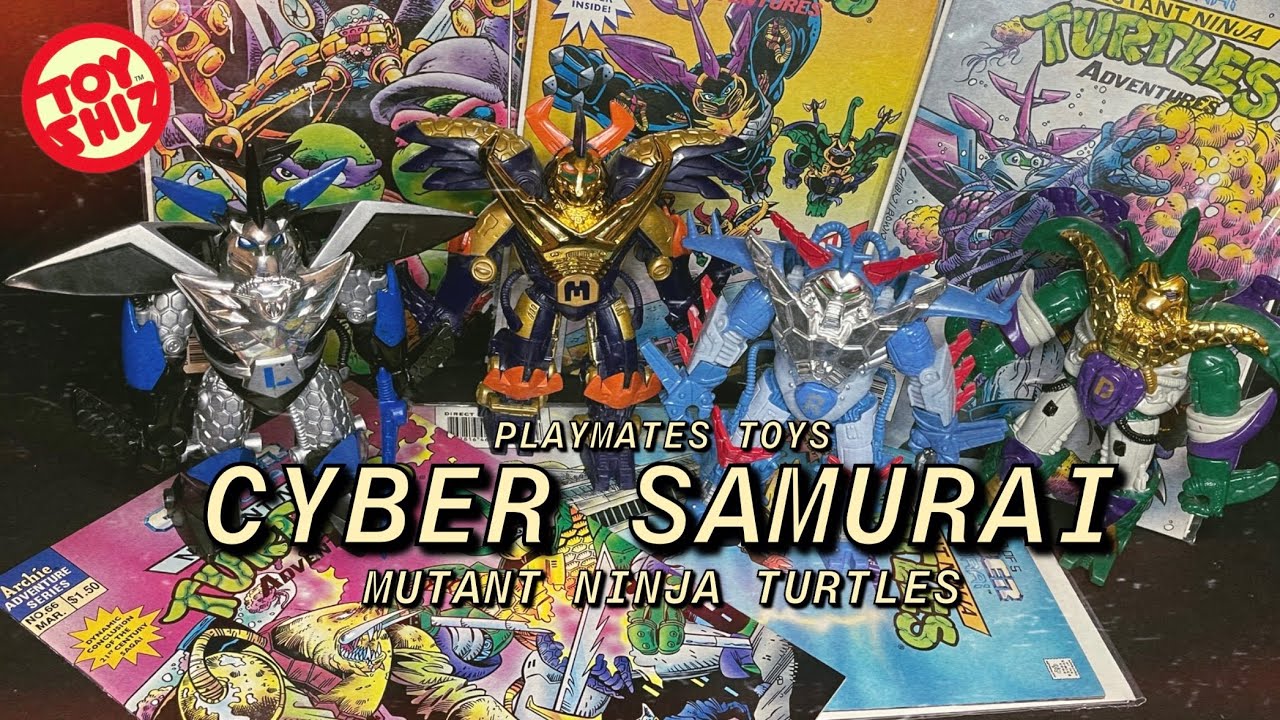 1994 CYBER SAMURAI TMNT by Playmates Toys - YouTube