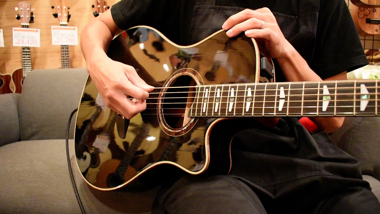 USED/YAMAHA APX1200II@guitarshoptantan - YouTube