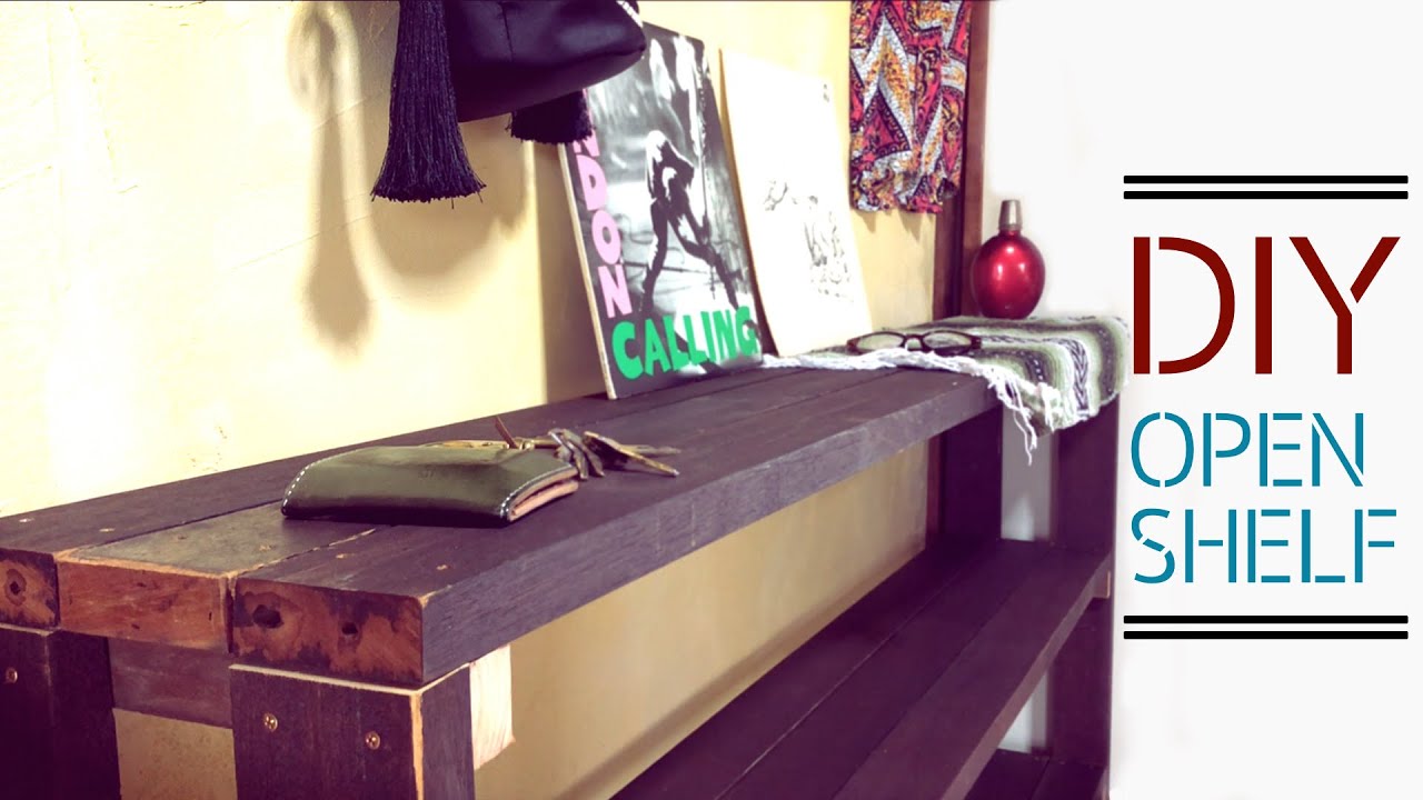 DIY】古材で作るレトロなオープンラック