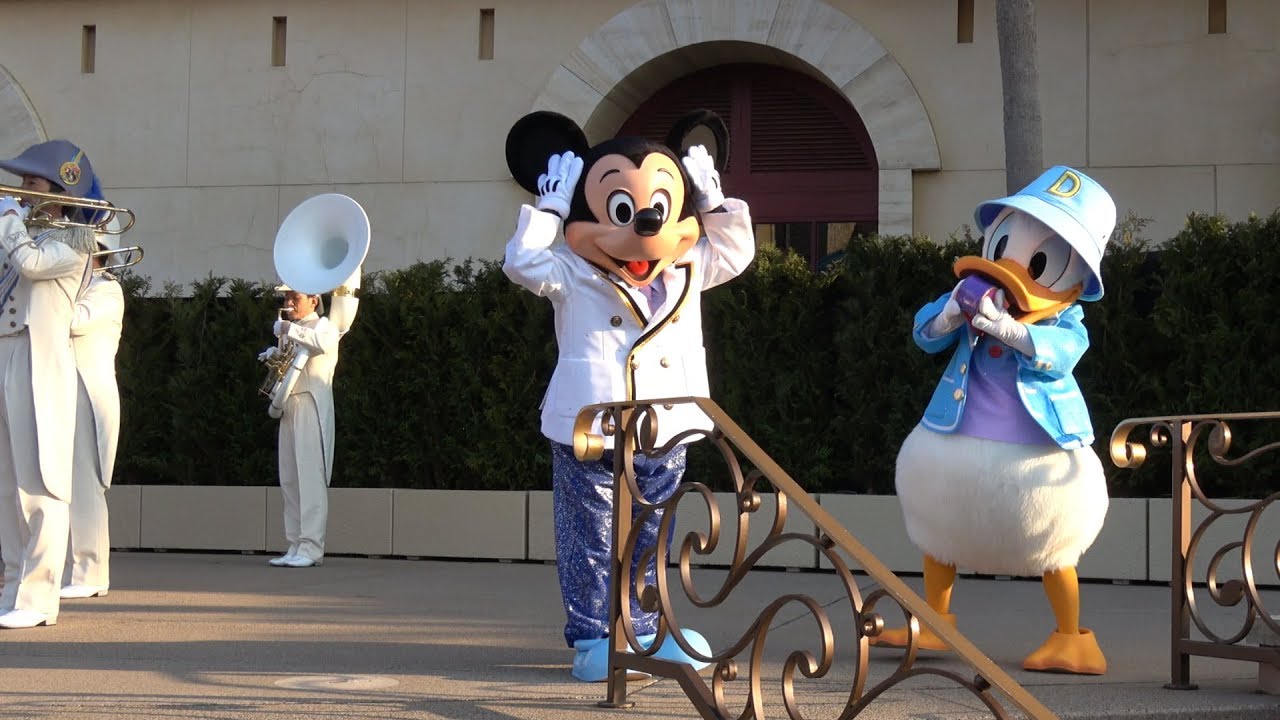 TDS 「ミッキーとドナルドの35周年ソング」ディズニーの仲間たち