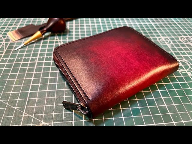 Crafting a Zip-Around Half Wallet | Pattern P-No.9 - YouTube
