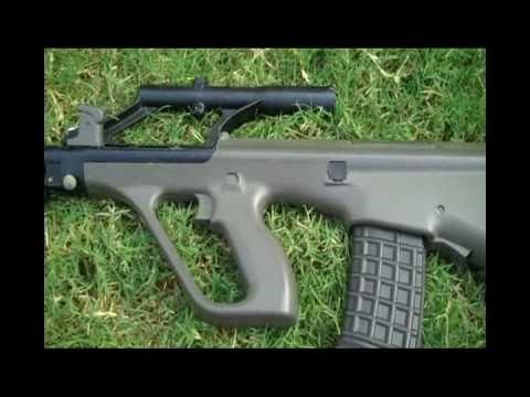Classic Army Steyr A1 AUG Airsoft AEG - YouTube