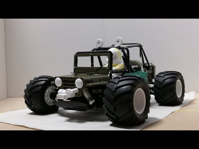 ワイルドウイリー2のボディーをTT-02Bにのせてみた - YouTube