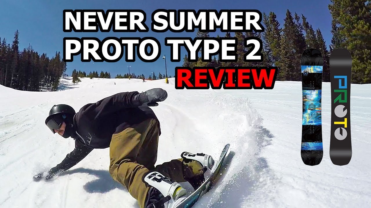 Never Summer Proto Type 2 Snowboard Review - YouTube