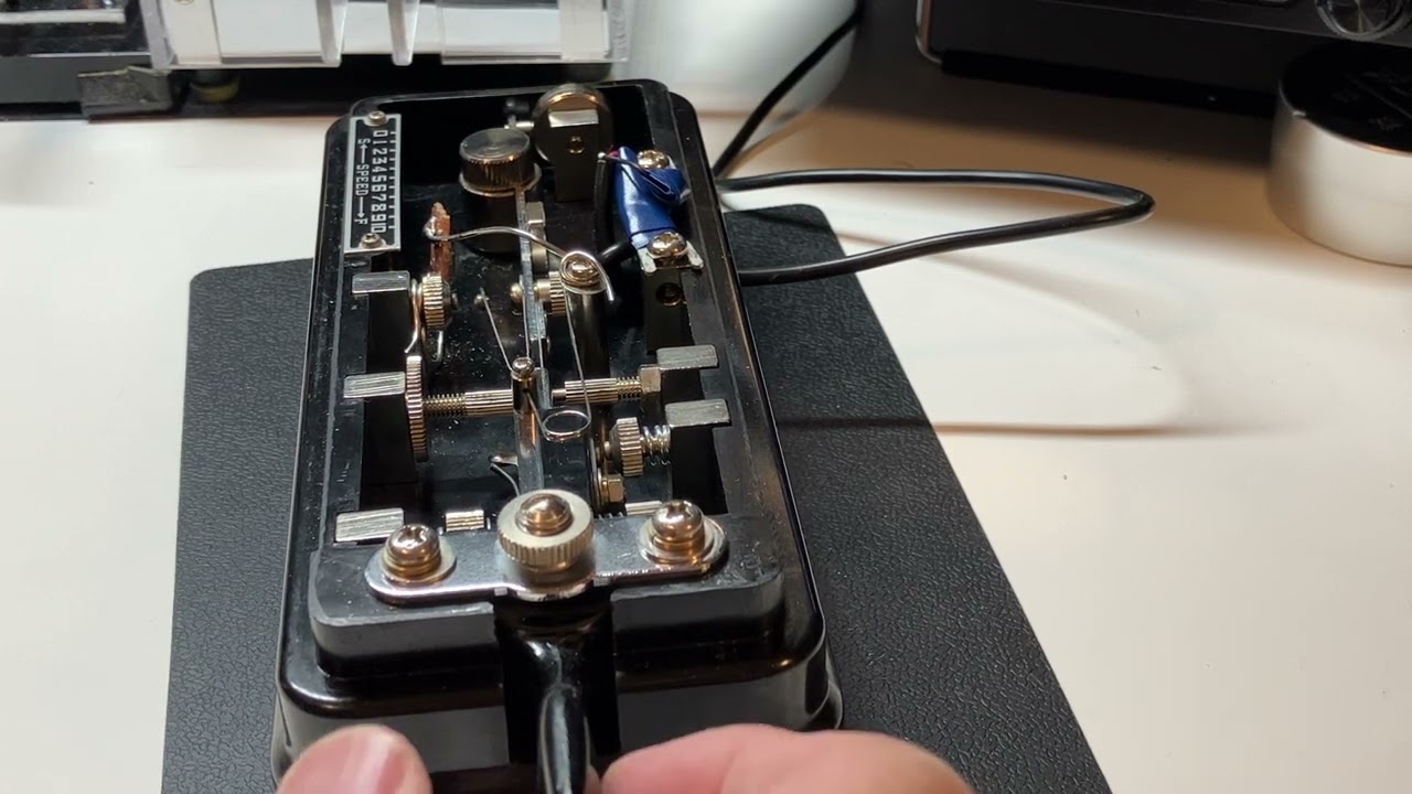 BK-100 バグキー 短点のリードスイッチ化 - アマチュア無線局 JF0RRH