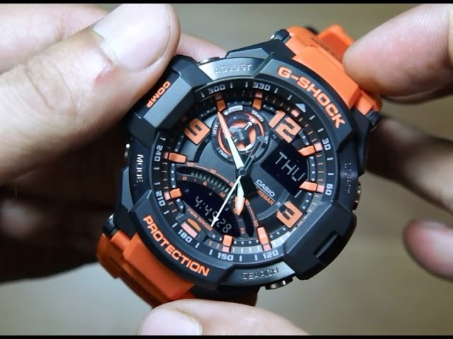 Casio G-shock Gravity Master GA-1000-4A Unboxing - YouTube