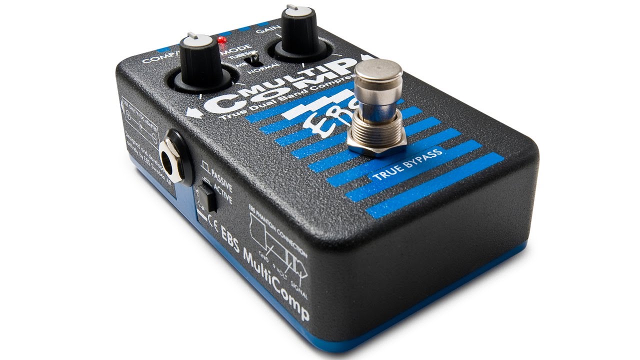 EBS MultiComp True Dual Band Compressor Pedal - What To Know