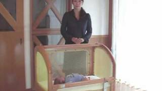 レンタル】新品も選べる！ 揺動型ベビーベッド「スイマ」(SM301A) 家財