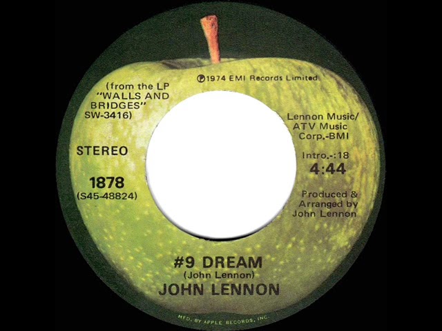 1975 HITS ARCHIVE: #9 Dream - John Lennon (stereo 45 single