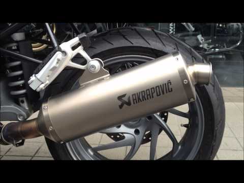 BMW Motorrad R1200R AKRAPOVIC SOUND - YouTube