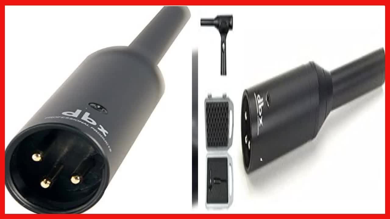 dbx RTA-M Driverack Series Reference Microphone - YouTube