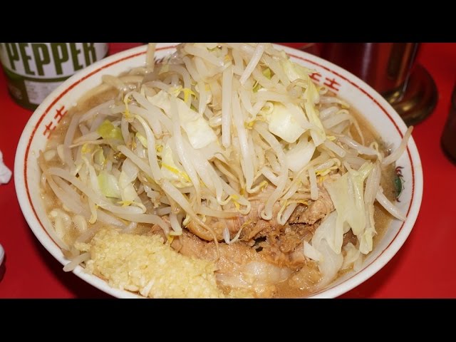 ラーメン二郎 仙台店の「小ラーメンニンニク入り」Ramen of Ramen Ziro