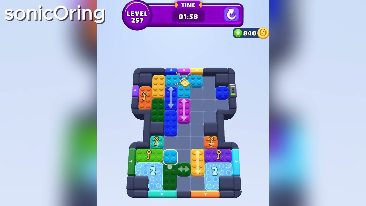 Color Block Jam Level 257 - YouTube