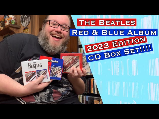 The Beatles Red & Blue Albums 2023 Edition CD Box Set!!!! - YouTube