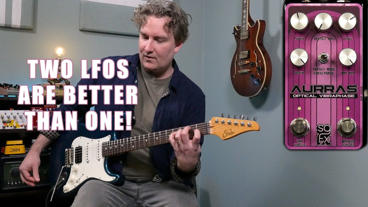 SolidGoldFX Aurra Optical Vibraphase - The Uni-Vibes Series - YouTube