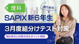 SAPIX 組分けテスト・マンスリーテスト・復習テスト 完全攻略