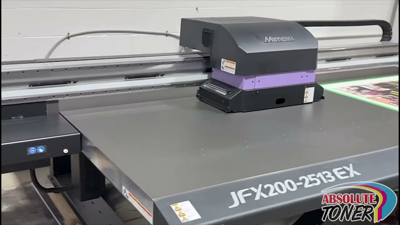 1 YEAR WARRANTY Mimaki JFX200-2513EX Wide Format UV Flatbed