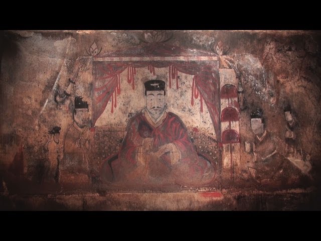 高句麗の古墳壁画紹介 九州国立博物館 - YouTube