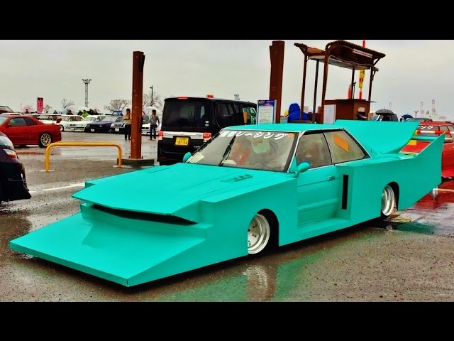 オートトレンド2015】 街道レーサー vs 警察 車高短 POLICE VS RACER