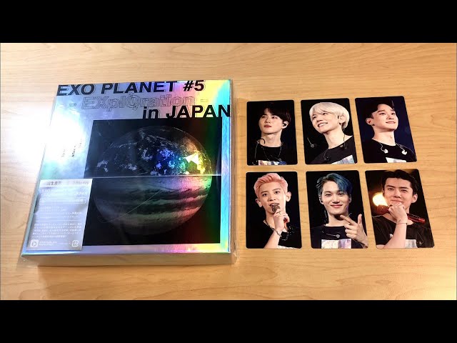 Unboxing] EXO Planet #5 - EXplOration in Japan Concert DVD (EXO-L
