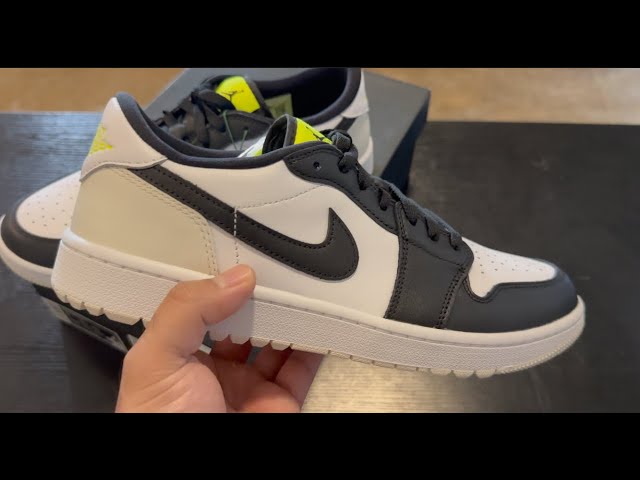Jordan 1 Low Golf Phantom Volt Unboxing And Review! - YouTube