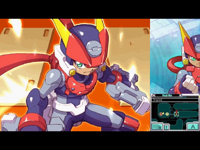 MMZZXLC - Megaman ZX Advent Japanese Dub Gameplay Part 2 Model A