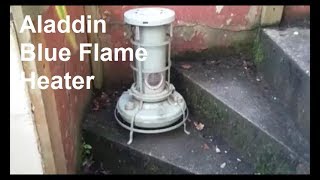 Aladdin Blue Flame Heater - YouTube