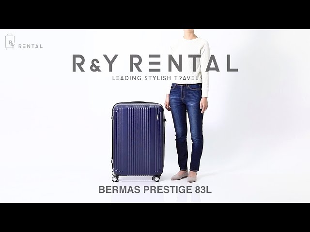 5-10泊] バーマス2 プレステージ 83L レッド 4輪 BERMAS PRESTIGE RED