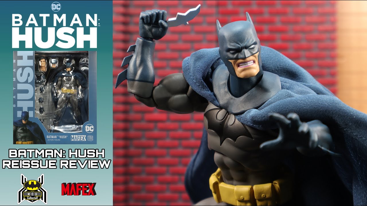 Mafex 105 BATMAN Blue Ver Reissue Bruce Wayne Batman Hush DC