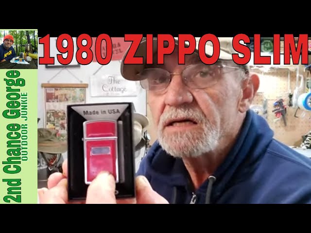 Unboxing A Vintage 1980 Zippo Slim - Surprise Gift From Subscriber