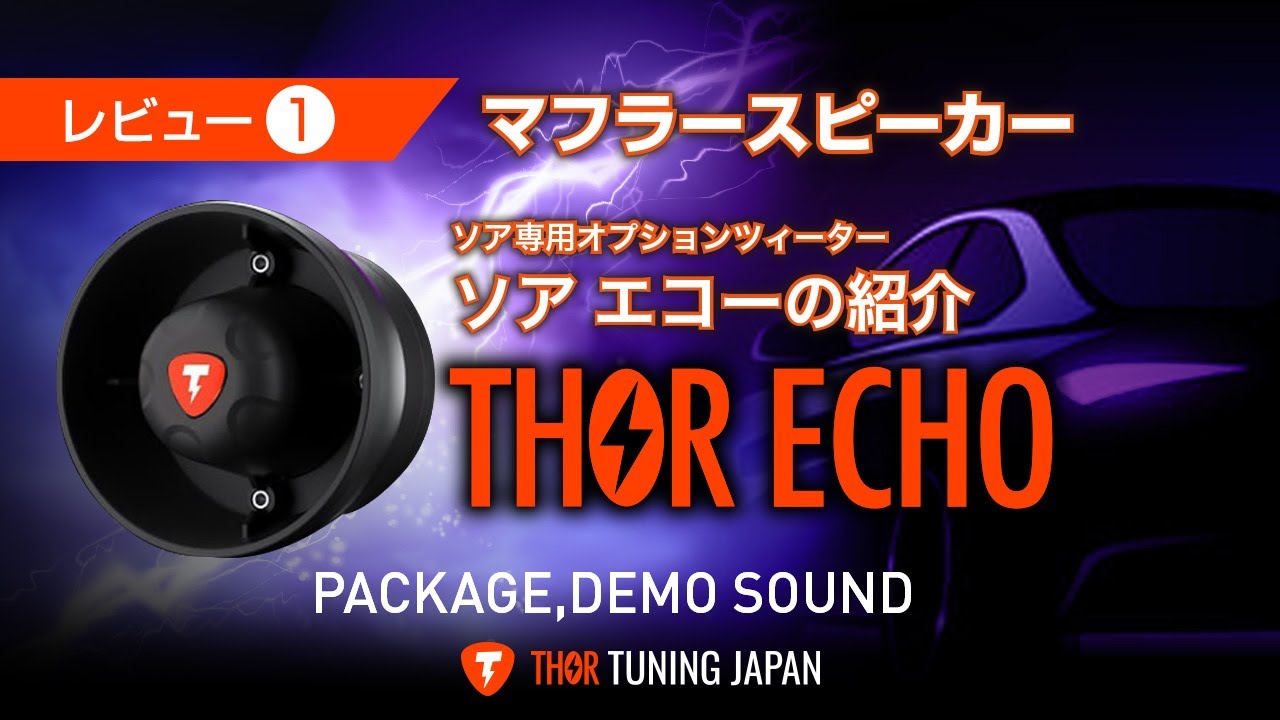 THOR】ECHO デモサウンド紹介 機能拡張オプション - YouTube