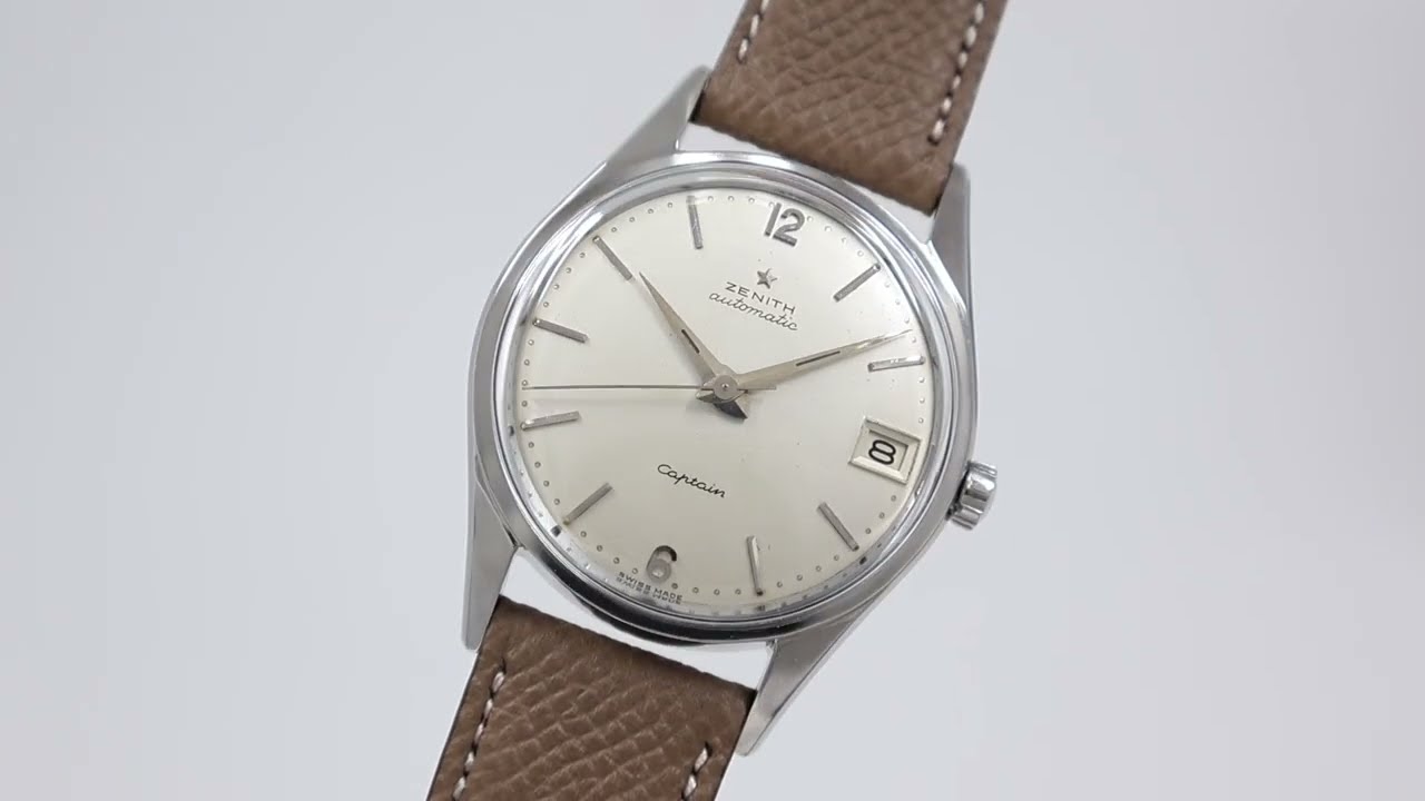 ZENITH ゼニス キャプテン ビッグケース Cal.71 1950年代【スイート