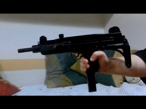 マルシン UZI モデルガン 発火編(cap firing modelgun) - YouTube