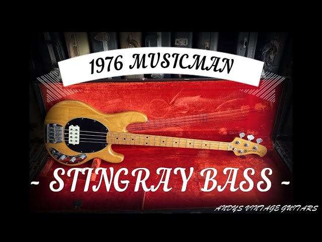1976 MUSICMAN STINGRAY BASS - FROM THE FIRST YEAR - Andy's Vintage