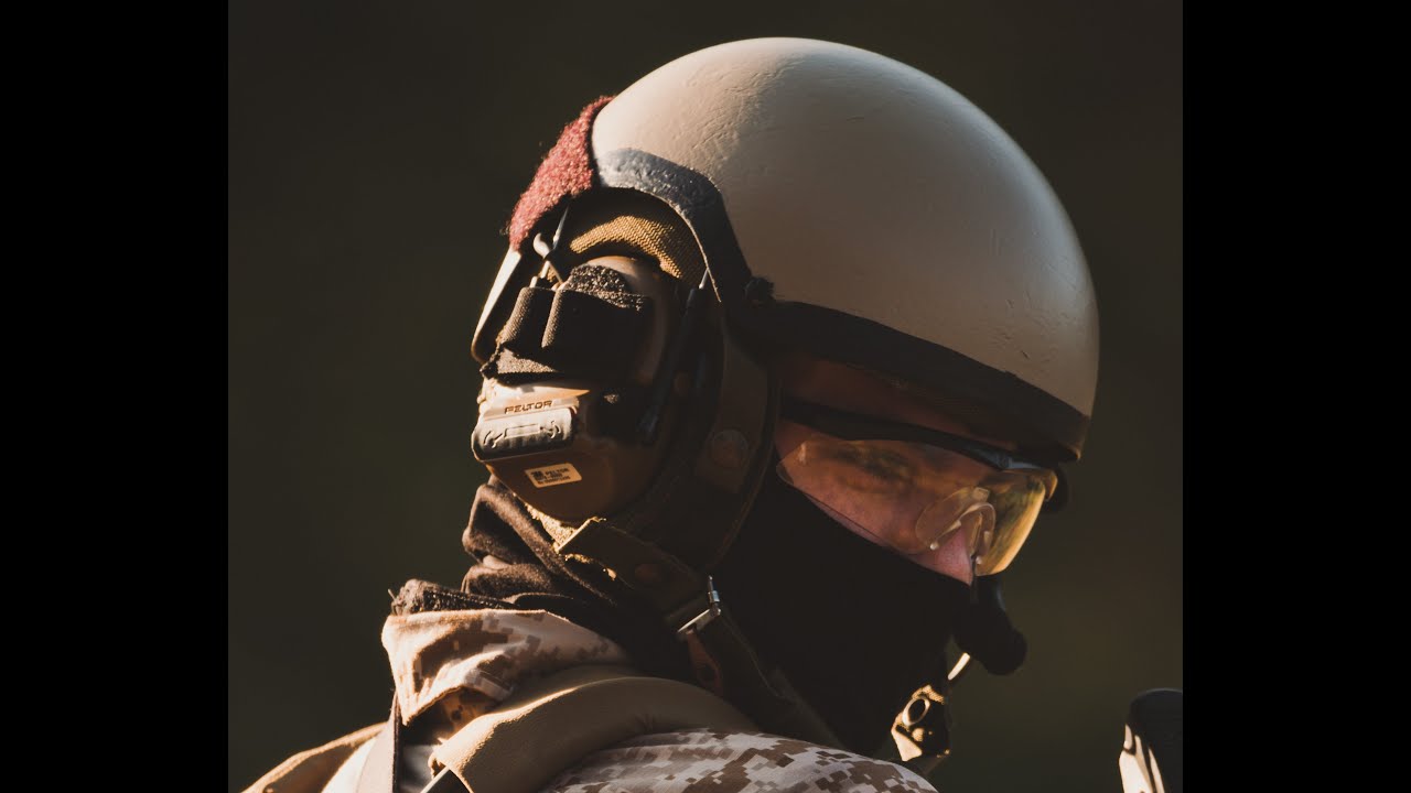 Comtac Peltor to DH 132 CVC tanker helmet - YouTube