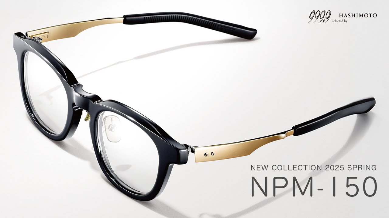 999.9] Wide metal temples for a striking impact! Four Nines 2025